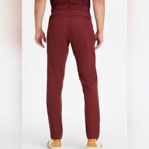 Fabletics Men's Bold Red Chinos Only Pant Clasit Fit Size M